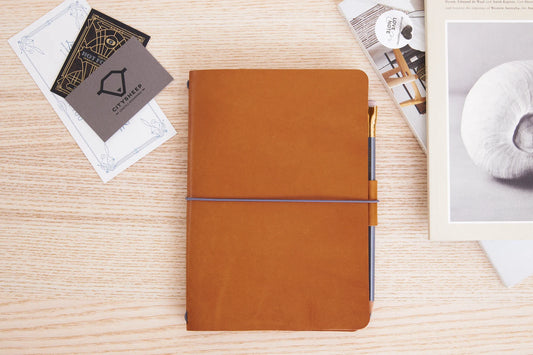 Refillable Leather Journal A5